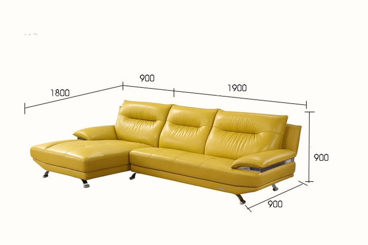 Kích thước bọc ghế sofa HCM chữ L