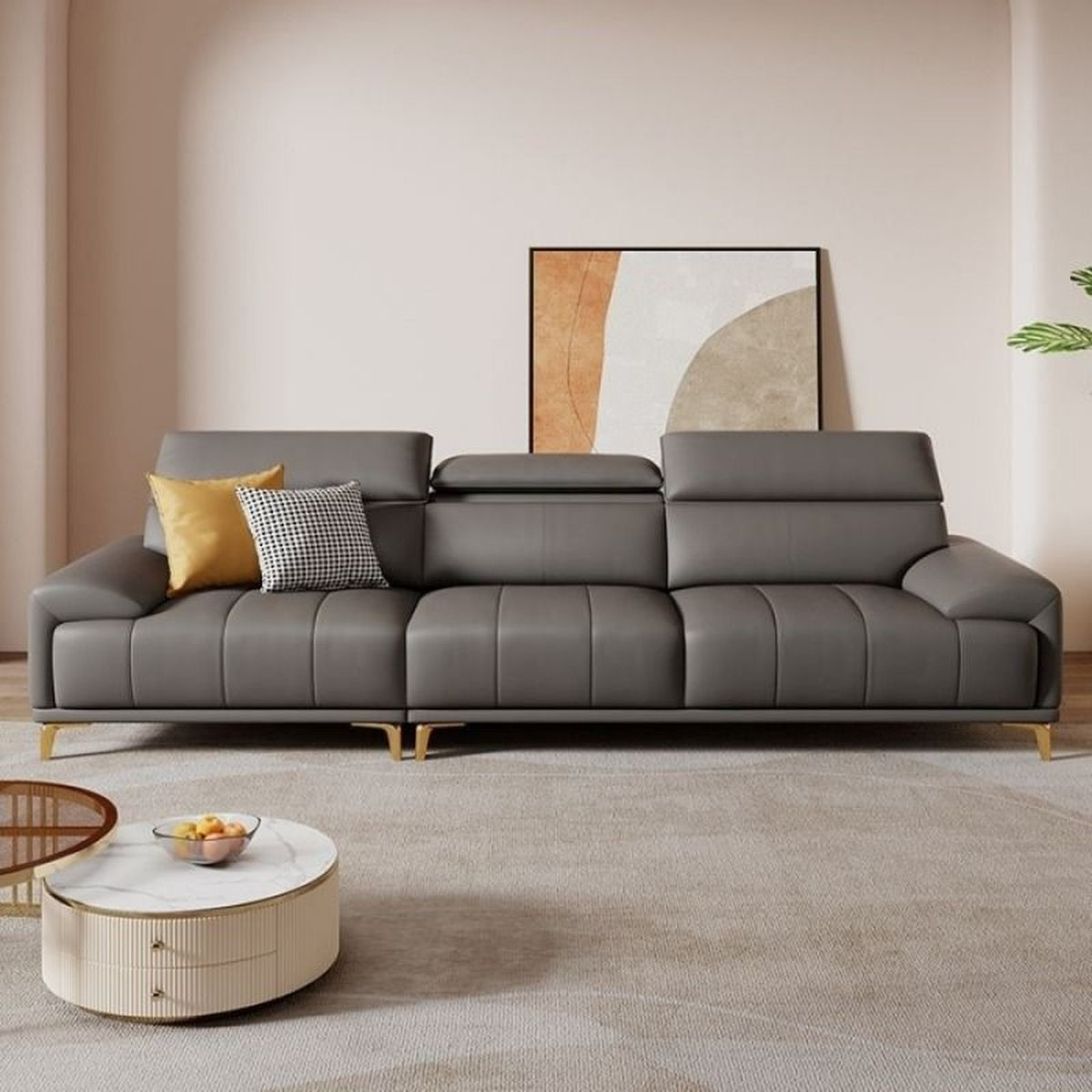 Bọc ghế sofa Quận 7 bằng chất liệu da